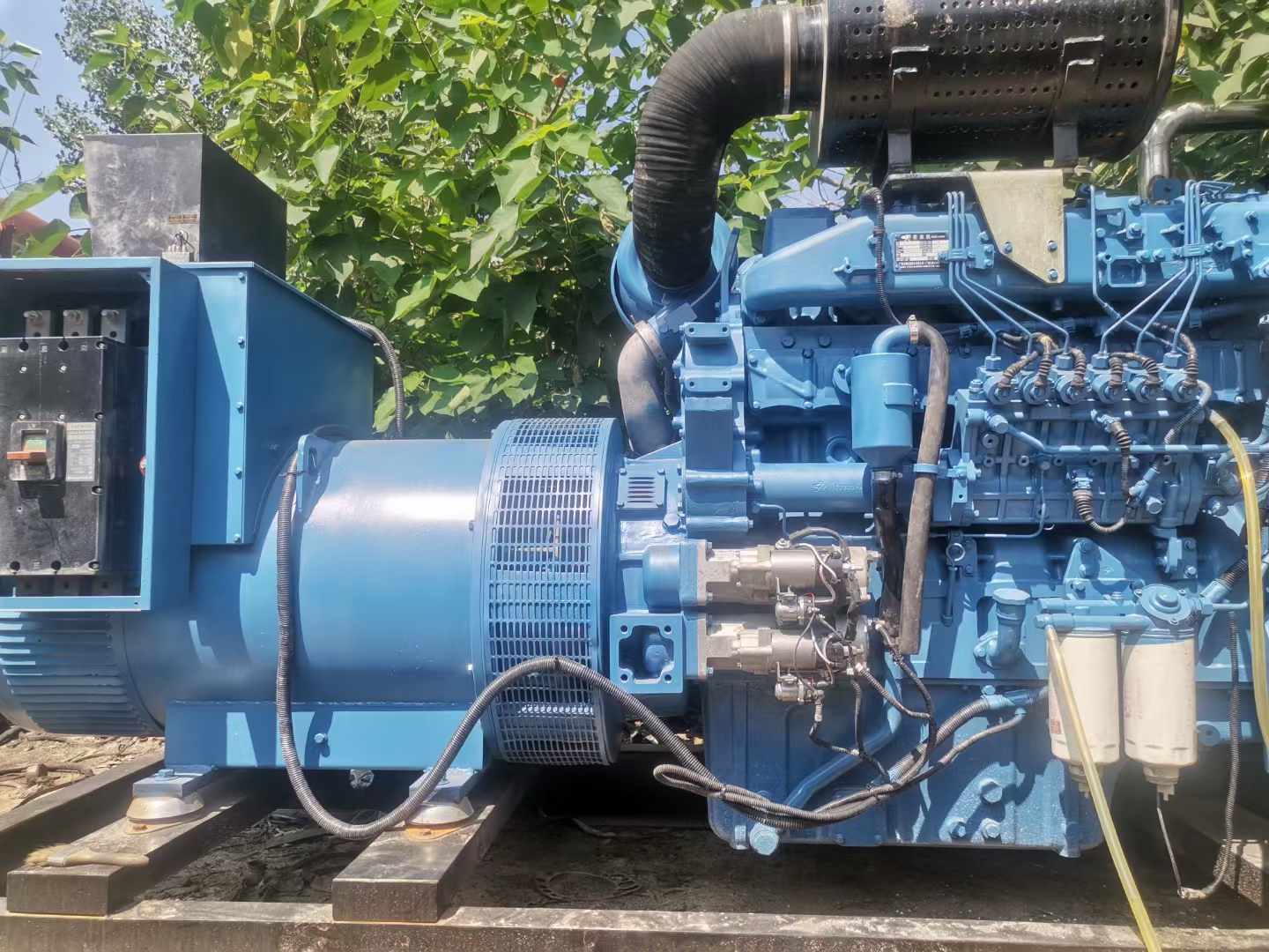 萨尔图详细说明降低 800kW 柴油发电机输出电流波动的方法